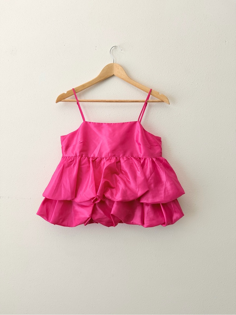 a new day Bright Fuchsia Spaghetti Strap Top